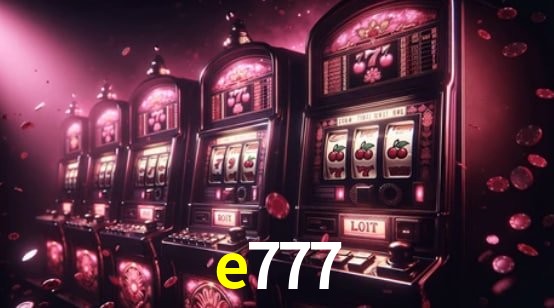 Interface do App e777